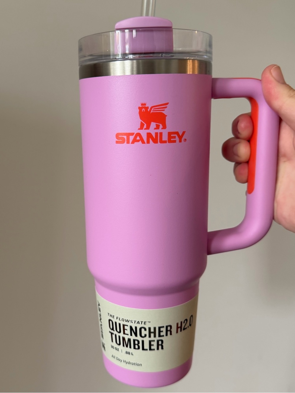 Stanley 30 oz. Amethyst Purple and Orange NEW Tumbler RETIRED